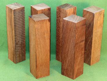 Blank #720 - Jatoba Extra Long Solid Turning Blanks ~ 6 Each ~ 1 1/2" x 1 1/2" x 6" ~ $18.99